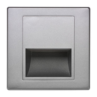 Jesun LED智能人体感应地脚灯86型雷达感应踏步灯过道楼梯小夜灯