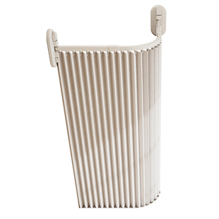 弧形防水浴帘吸盘滑轨免打孔浴室轨道卫生间洗澡淋浴折叠隔断帘