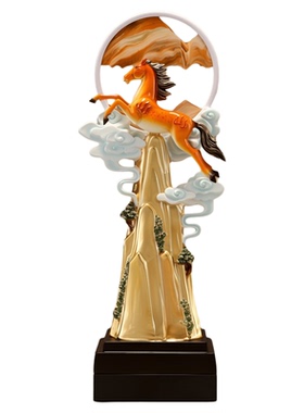 树脂装饰新中式客厅国风现代摆饰