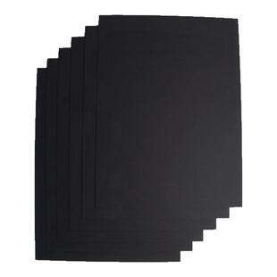 1.6mm厚黑色卡纸相框77x107cm无酸装裱相框内衬纸画框垫卡可定制