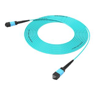 永定MTP8芯预制光纤跳线光缆40G 100G MPO Qsfp28光模块mpo-4DLC 8LC OM3 OM4连接单模多模光缆组件万兆尾纤