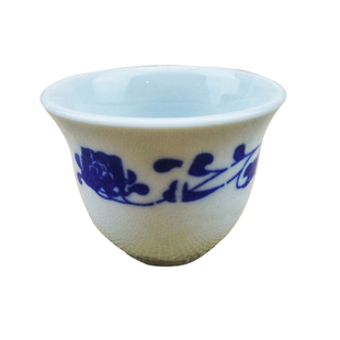景德镇陶瓷酒杯套装家用40毫升白酒分酒器酒壶祭祀小酒盅舞蹈道具