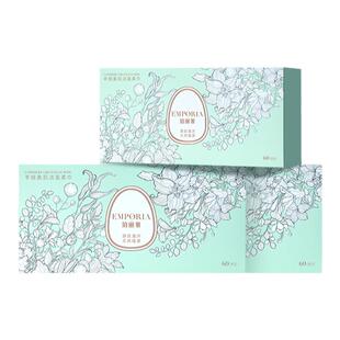 铂丽雅新品羊绒美肌洗脸巾60抽3盒抽取式细腻安心