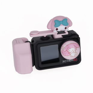 美乐蒂适用大疆DJI action4/5pro相机原厂兔笼街拍手柄快门按键