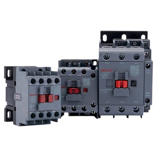 德力西交流接触器CJX2s0901三相220V交流控制接触器12A 1810 6511