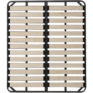 钢木排骨架床架子实木加厚加密静音折叠床架床板榻榻米地台龙骨架