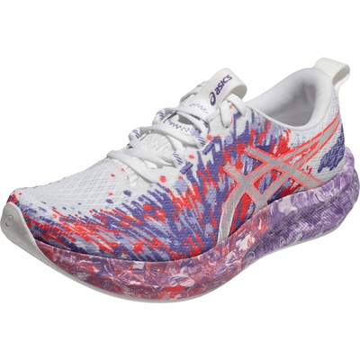 亚瑟士女子抓地透气竞速跑鞋