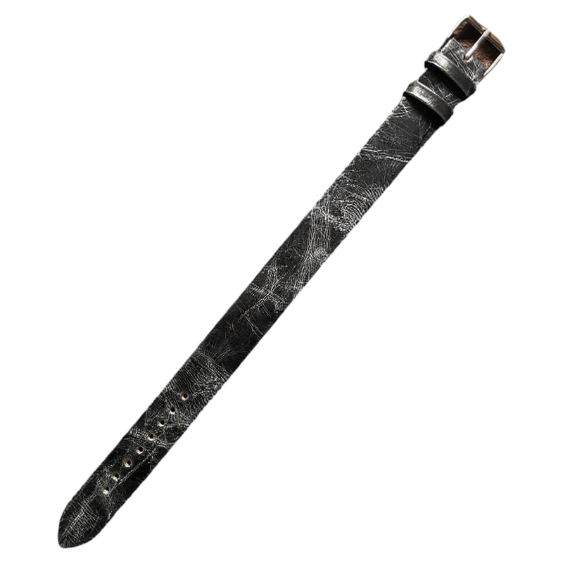 头层牛皮一条过真皮首饰皮带男女同款手工定制适配手表柔软18mm20