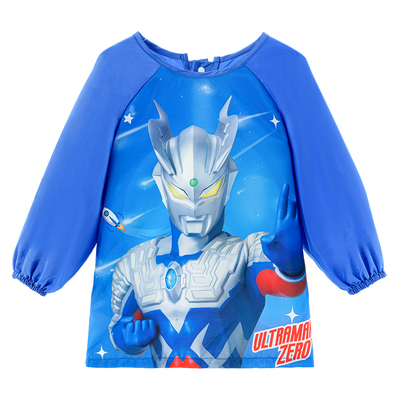 奥特曼反穿衣儿童罩衣防水防脏