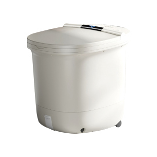 泰昌泡脚桶加热恒温家用全自动足浴盆洗脚软胶电动按摩高深桶过膝