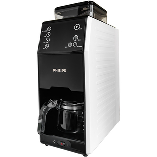 飞利浦咖啡机HD7901家用小型办公室全自动研磨一体式美式豆粉两用