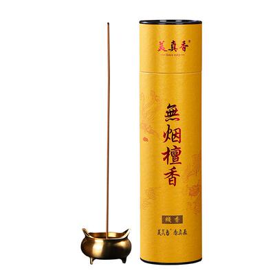 美真香无烟檀香线香礼佛供香天然熏香家用室内财神观音上供招财香