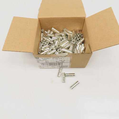 3M M6BCK Scotchlok 6AWG Butt Splice Connector Tin Coated Cri