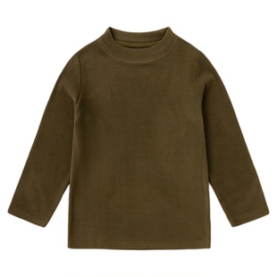 嘟嘟家男童长袖体恤冬季儿童打底衫冬款女童上衣小孩衣服冬装童装