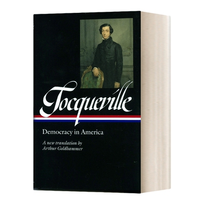 英文原版 Alexis de Tocqueville Democracy in America LOA #147 托克维尔 美国的民主 精装 英文版 进口英语原版书籍