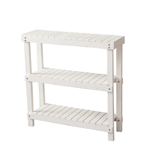 花架子绿萝置物架实木质多层阳台室内外多肉二层花盆架客厅落地式