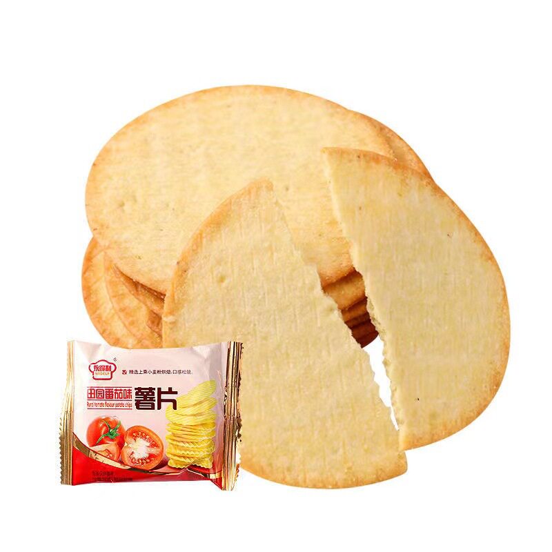 薯片原味番茄味多口味咸蛋黄