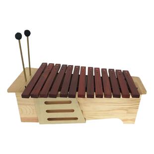 奥尔夫打击乐器13音箱式铝板敲琴高中低音红木木琴儿童老师用教具