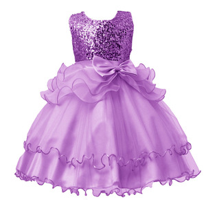 女童钢琴演出服幼儿园十岁连衣裙