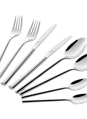 双立人不锈钢餐具8件套触感细润