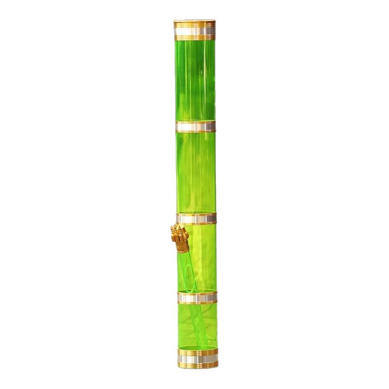 云南加厚透明水烟筒亚克力彩色水烟筒耐摔水烟袋大号水烟壶水烟斗