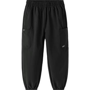 巴拉巴拉童装儿童裤子男童长裤2025新款秋装女童防泼水运动束脚裤