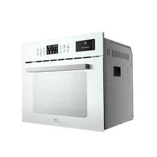 德国莱梅德嵌入式白色蒸烤箱一体机家用大容量多功能烘焙蒸烤合一