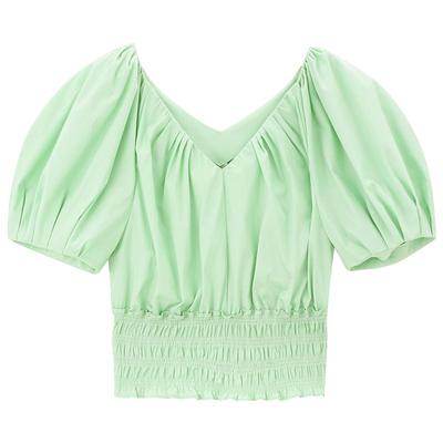 MindBridgeV领泡泡袖衬衫