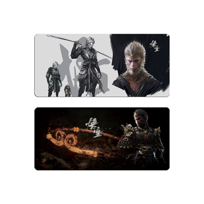 黑神话悟空鼠标垫超大电竞游戏电脑键盘垫中国风桌垫周边加厚锁边