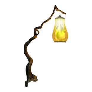 根艺台灯树根灯禅意灯根雕灯根艺灯原木灯茶桌装饰台灯氛围灯饰