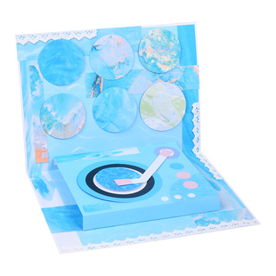 立体书自制情侣生日礼物幼儿园成长手册制作材料手帐机关diy手工