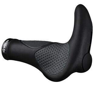 台湾正品velo维乐自行车把套舒适山地车手柄工学一体副把牛角肉球