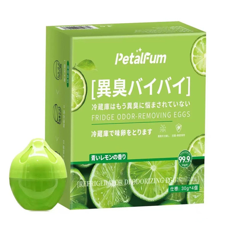 日本柠檬冰箱除味蛋抑菌防串味