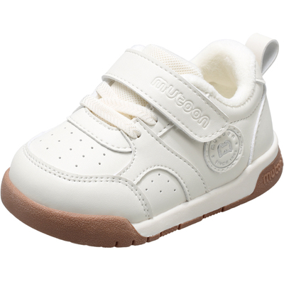 牧童软底轻便面包学步鞋