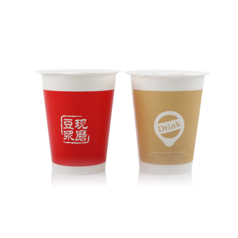 90口径封口豆浆杯商用豆浆杯可封口早餐外卖封口机专用豆浆杯加厚