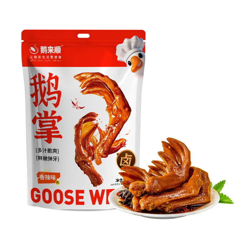 鹅来顺武冈铜鹅香辣鹅脖118g