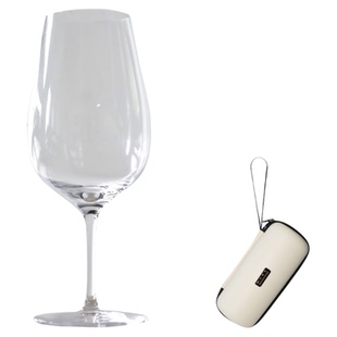 Kitty 问酒同款 | 葡萄酒随行杯 便携标准品鉴杯 露营酒杯带皮盒