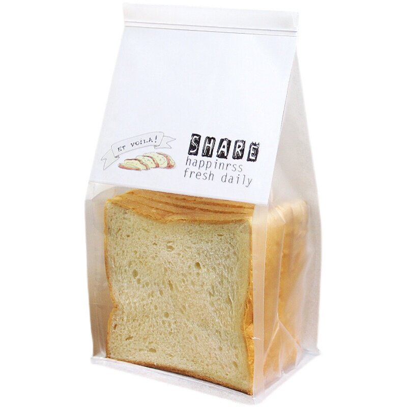 吐司面包袋子450克卷边透明切片