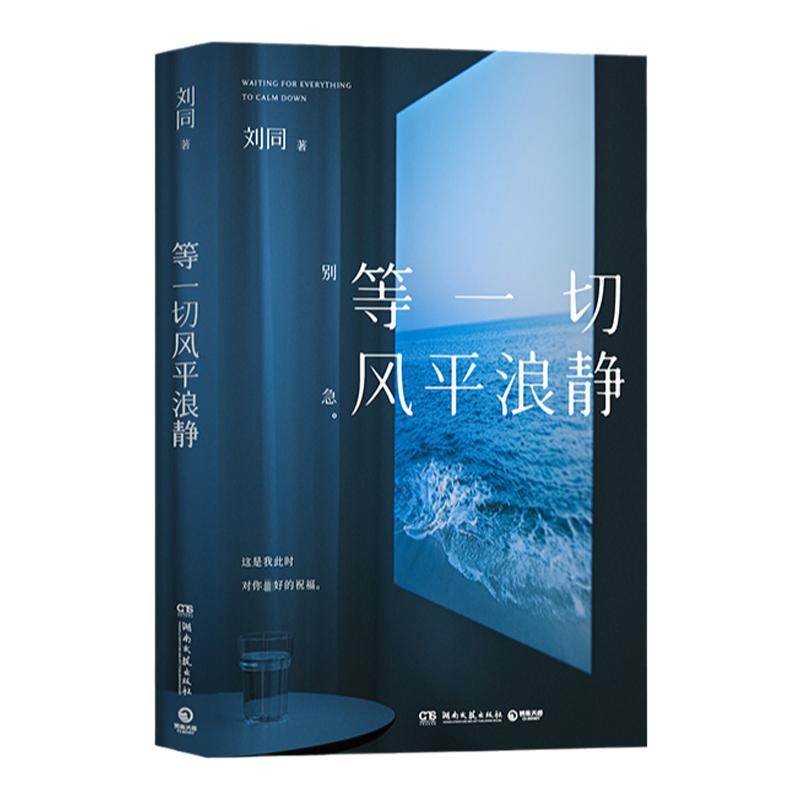 当当网现货【赠寄语腰封+致读者信】等一切风平浪静 刘同新书2024谁的青春不迷茫我在未来等你一个人就一个人一束烟火青春文学正版