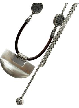 民族风现货复古做旧项坠s925纯银