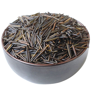 加拿大野米3号包邮454g苏必利尔冰湖野米农家自产黑米松针米杂粮