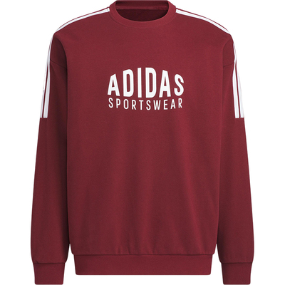 Adidas/阿迪达斯正品春秋男女透气圆领时尚宽松长袖卫衣KF5249