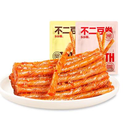乡乡嘴不二豆卷豆筋辣条休闲零食