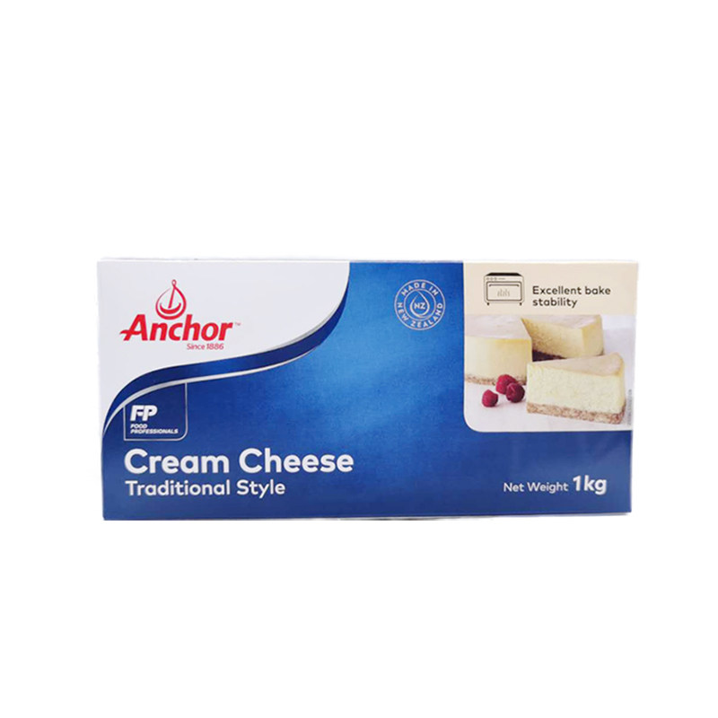 安佳奶酪奶油芝士1kg新西兰原装进口cheese分装干酪芝士蛋糕烘焙