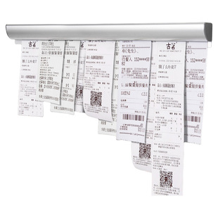 夹单器厨房外卖单子小票夹子固定器饭店后厨插单器铝合金卡单器餐厅菜单挂单器夹单神器排单器订单夹办公发票