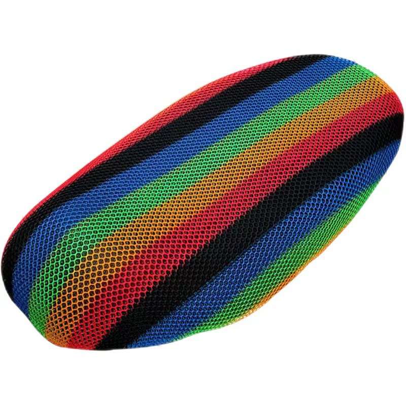 3D立体摩托车坐垫套电动车散热座套座椅套电瓶车坐垫防晒四季透气