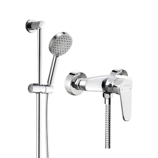 箭牌简易花洒套装家用淋浴全铜淋雨浴缸龙头浴室沐浴器增压喷头