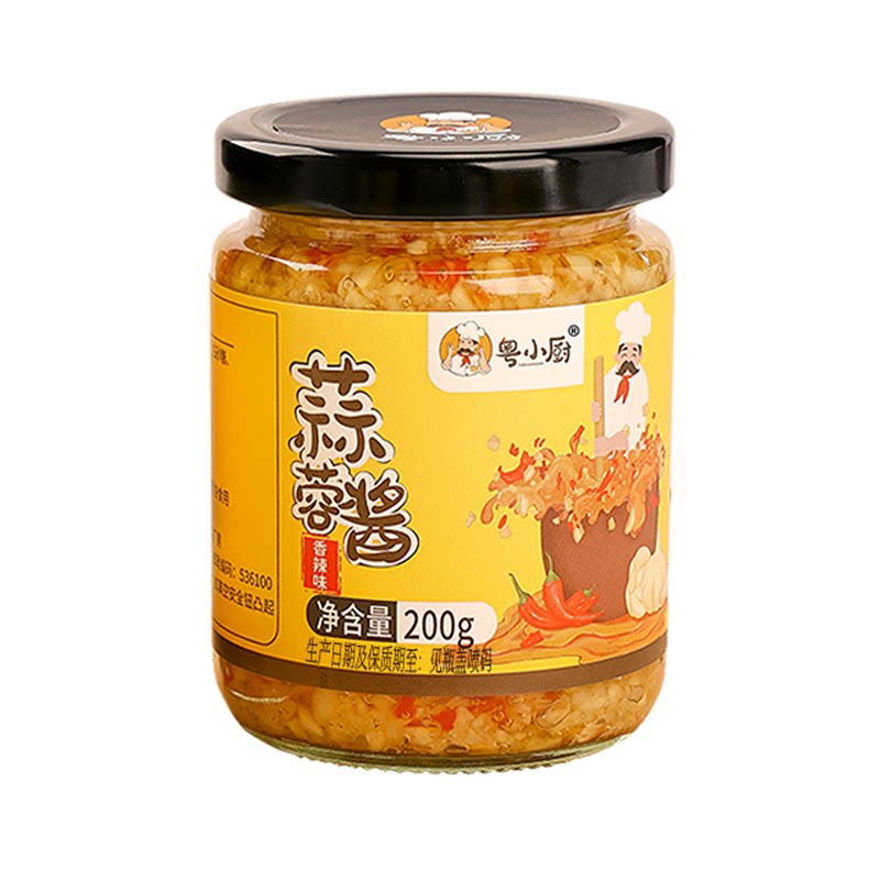 粤小厨锡纸金针菇蒜蓉方旗舰店