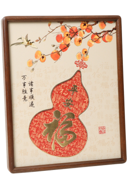 铜葫芦摆件乔迁礼物客厅玄关好物