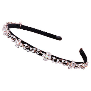 韩国发箍发饰发带洗脸头箍水钻网红珍珠发卡刘海压发夹卡子头饰品